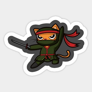 Ninja Kitten! Sticker